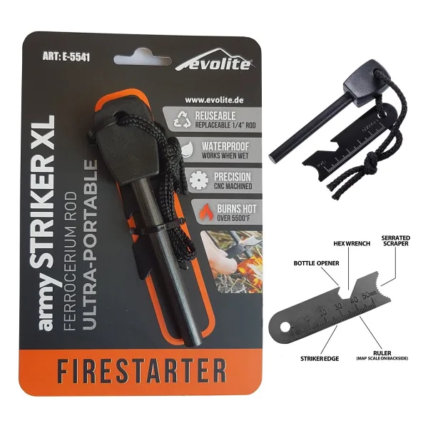 Evolite Army Ateş Başlatıcı 12000 Striker Xl - Siyah