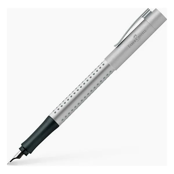 Faber-Castell Grip 2011 Gümüş M Uç Dolma Kalem