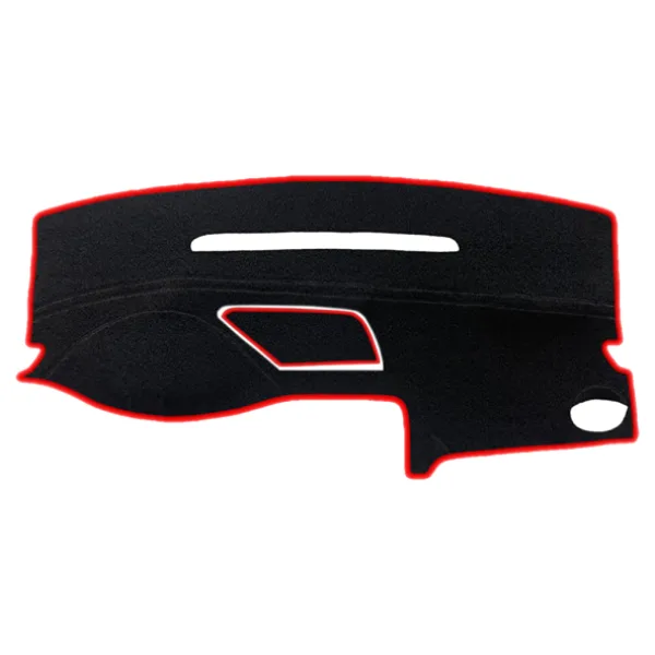 Ford Focus 2,5 Kapakli 2005-2010 Icin Uygun Torpido Koruma Halisi Siyah Kenar Renk Kirmizi