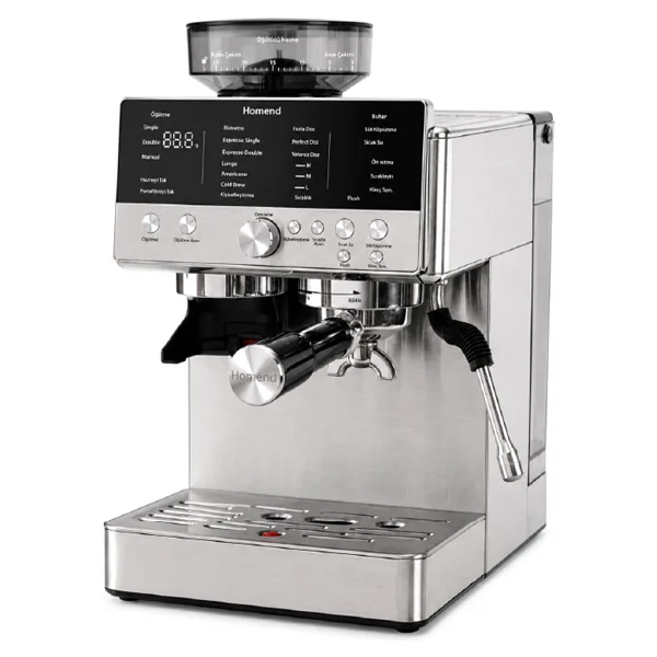 Homend Latteprimo 5017H Öğütücülü Espresso Makinesi
