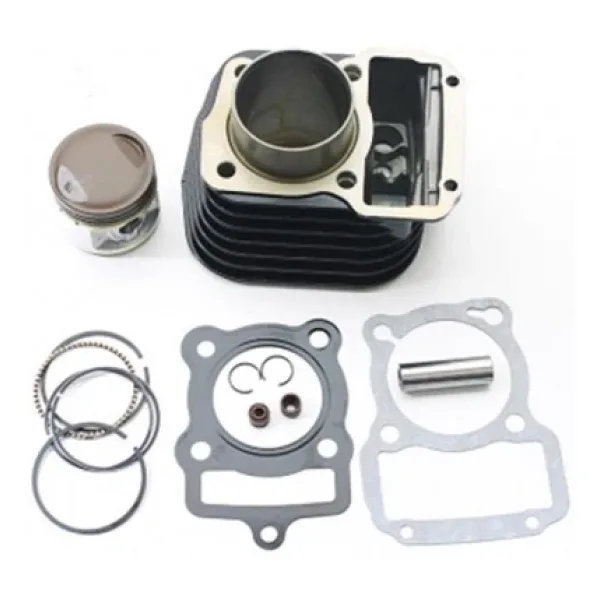 Hsgl Motorsiklet Cg 125 15 perno 56.5mm Silver Silindir Atg Sekman Conta Takımı Piston 51015