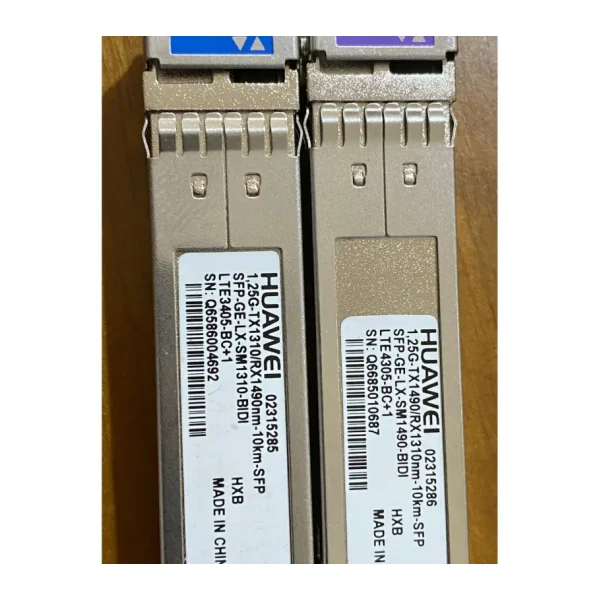 Huawei Tek Core Bidi Sfp Gbic 1,25G Tx/Rx:1490 Rx/Tx:1310