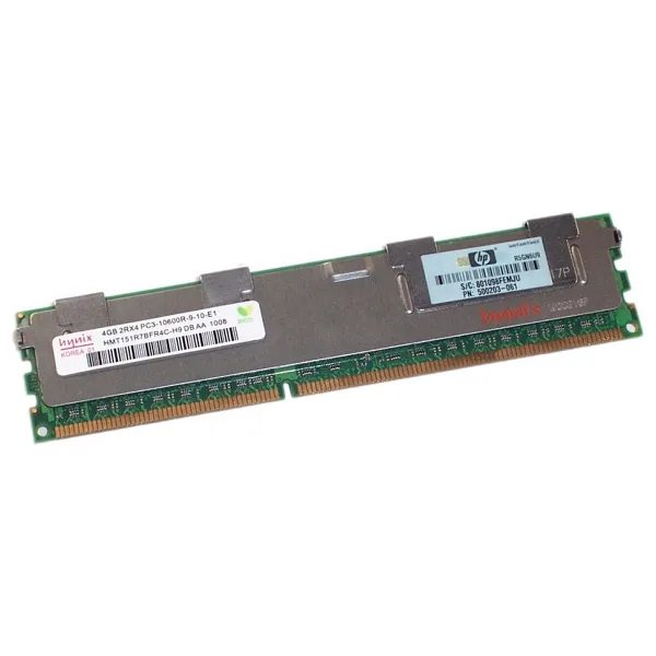 Hynix 4GB 2rx8 1333MHz DDR3 PC3-10600R HMT151R7BFR4C-H9 D7 Aa-C Server Ram Bellek