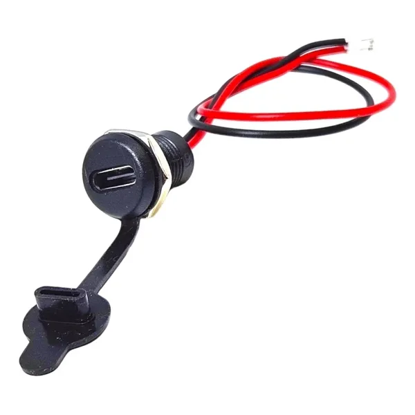 IC-266T-1 Pano Tip Type-C Şase Dişi 2P - Şarj Soketi