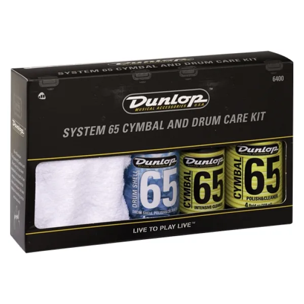 Jim Dunlop 6400 Zil Ve Davul Temizleme Seti