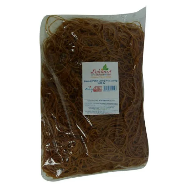 Kauçuk Paket Lastiği Para Lastiği 1000 Gr Paket