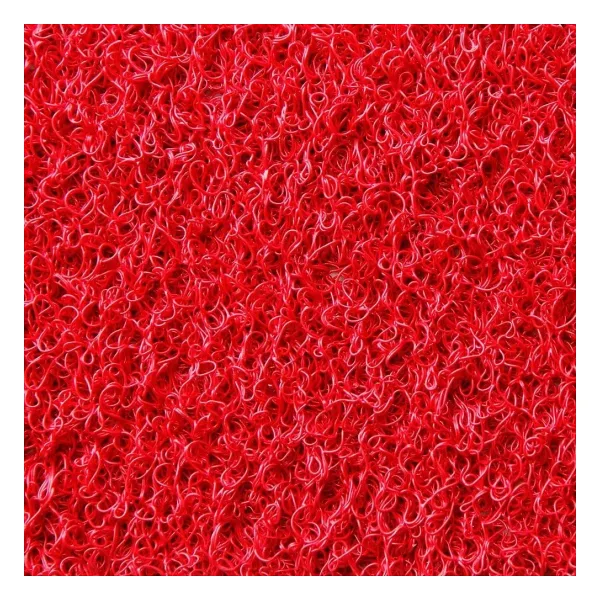 Kıvırcık Kapı Önü Dış Mekan Paspas / Kalınlık : 12 mm. / En : 100 Cm. - Boy : 3 Metre / Kırmızı