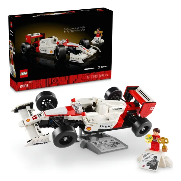 Lego 10330 Icons Mclaren MP4/4 ve Ayrton Senna
