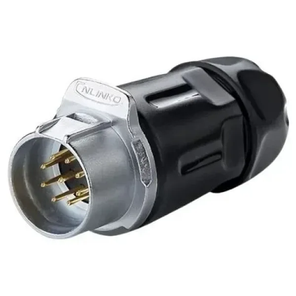 LP-20-C09PP-01-001 9-Pin Su Geçirmez Konnektör - Erkek