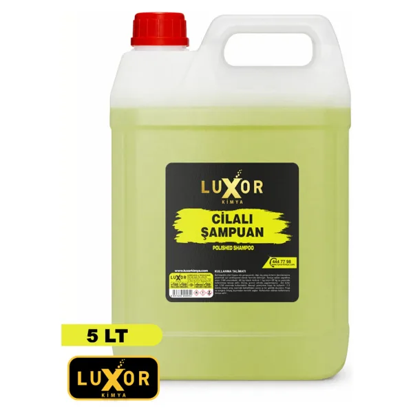 Luxor Kimya Kimya Cilalı Oto Şampuanı Oto Yıkama Köpüğü 5 kğ
