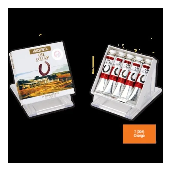 Maries 21 ml Orange 304 Orange 5'li Yağlı Boya Seti