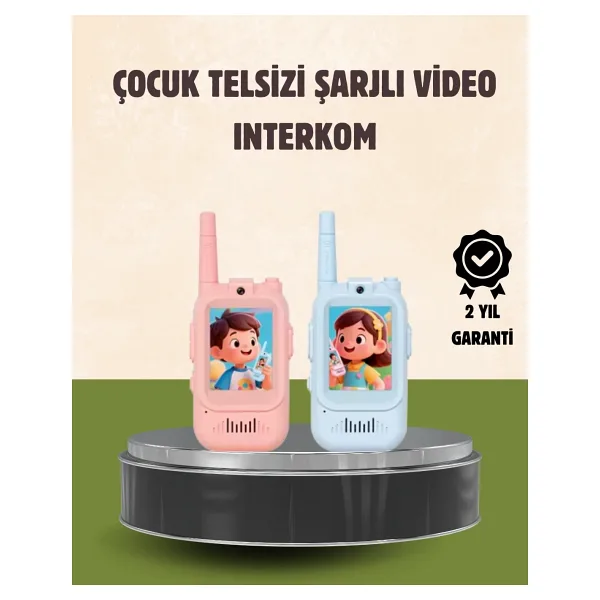 Mbb E-Ticaret Görüntülü Walkie Talkie Çocuklar Için Video Interkomlu Oyuncak