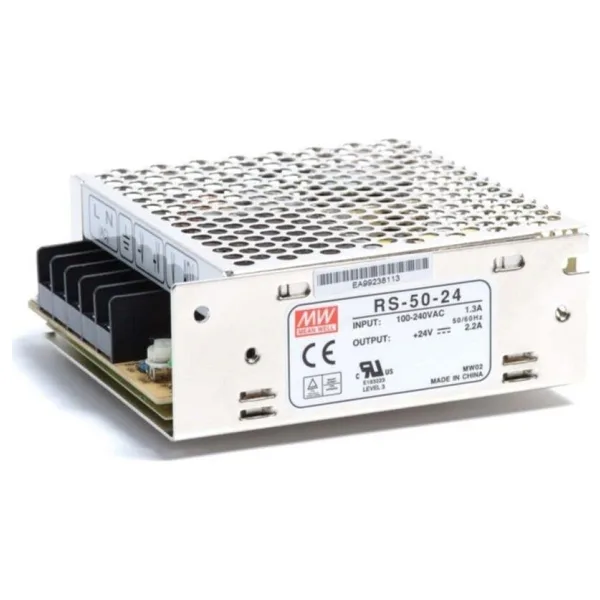 Meanwell LRS-50-24 50W 2,2 Amper Led Trafo Adaptör Güç Kaynağı