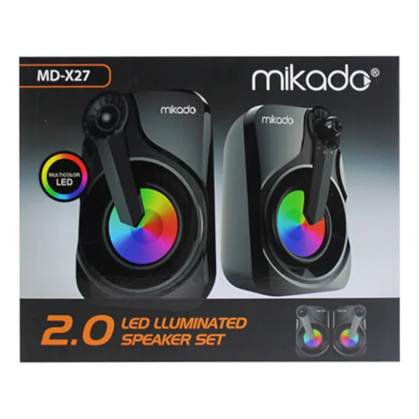 Mikado MD-X27 1+1 3 W USB Hoparlör