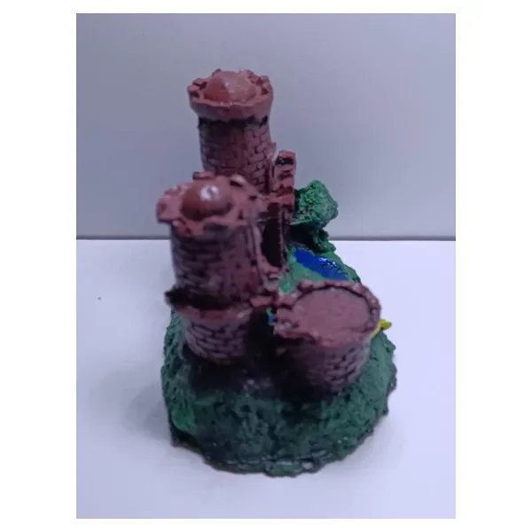 Netx Üçlü Şato11x8x7 Cm Akvaryum Dekoru