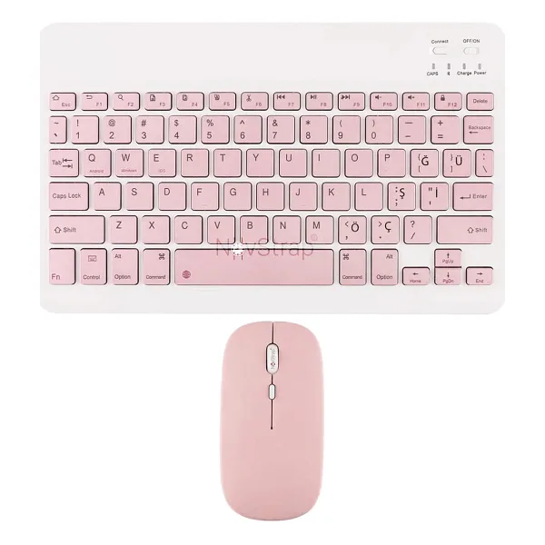 NovStrap Huawei Honor Pad 8 / 9 / X8 / X8A / X8 PRO / X9 ile Uyumlu Bluetooth Klavye Mouse Seti