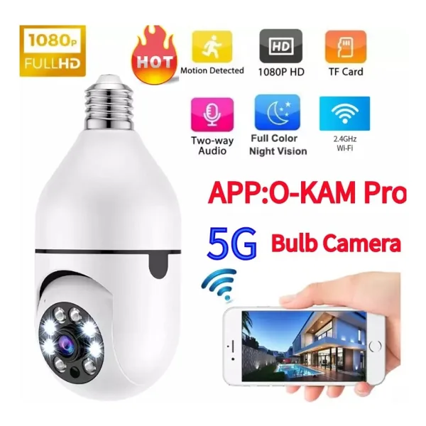 O-Kam 4046 Full HD 2 MP Gece Görüşlü IP Wi-Fi Güvenlik Kamerası