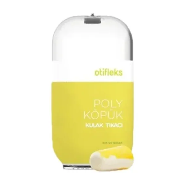 Otifleks Poly Poliüretan Köpük 2'li Kulak Tıkacı
