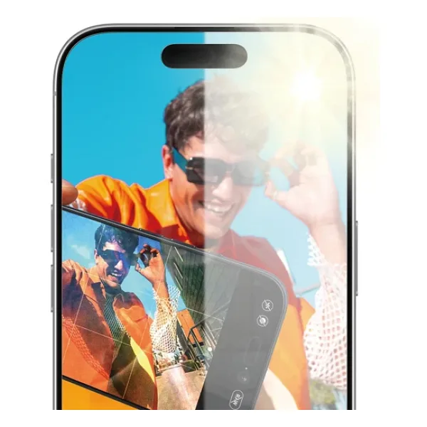 PanzerGlass iPhone Anti-Reflective Armor 17 iPhone 16 Pro Çerçeve Aparatlı Armor Ekran Koruyucu