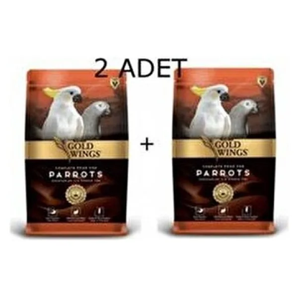 Papağan Yemi Jako Gri Büyük 750Grx2adet