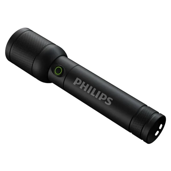 Philips SFL6168/93 Optik Zoom 20W 1000 Lümen 350 Metre Menzilli IP44 Suya Dayanıklı Type-C Şarj Edilebilir El Feneri Siyah