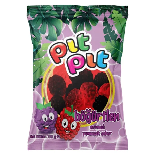 Pıt Pıt Böğürtlen Yumuşak Şeker 160 gr