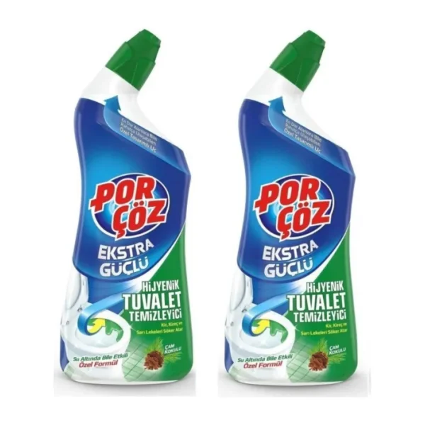 Porçöz Ekstra Güçlü Tuvalet Temizleyici 750 ml 2'li
