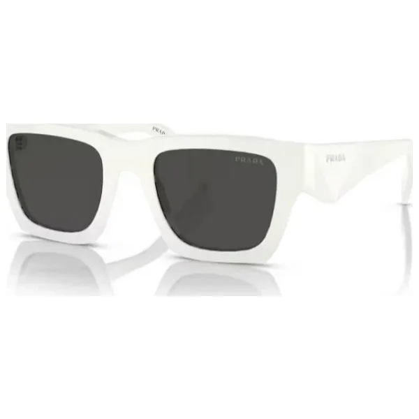 Prada PR A06S 17K08Z White-Dark Grey Erkek Güneş Gözlüğü