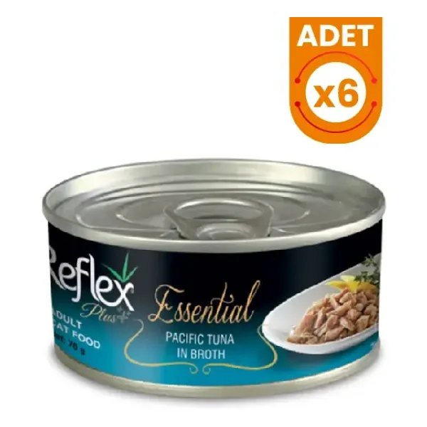 Reflex Plus Essential Pasifik Ton Balıklı 70 gr 24'lü Yetişkin Konserve Kedi Maması