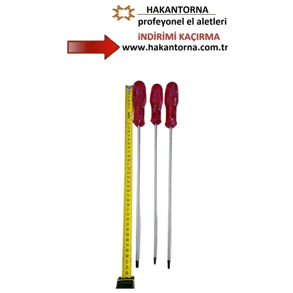 -Rico- Uzun Şiş Torx Tornavida T20 T25 T30 300MM