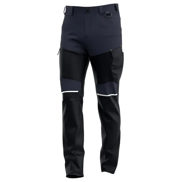 Safety Jogger Oak Gece Mavi Çok Cepli Taktik Iş Pantolonu Kadın - Mavi - Siyah - 36
