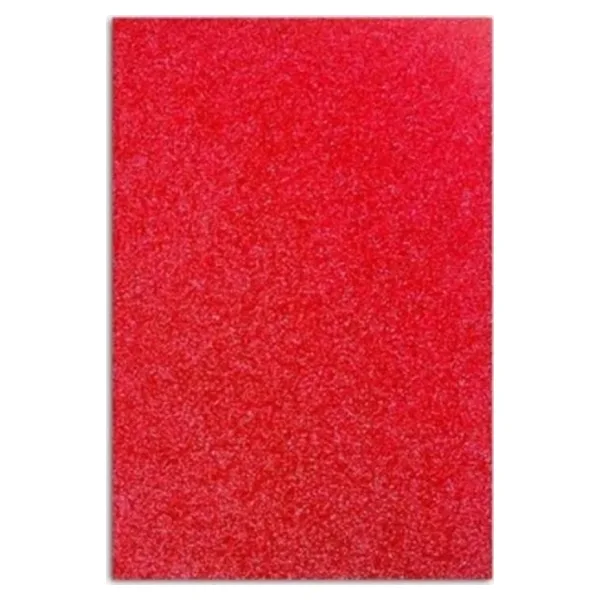 Simli Fon Kartonu 50X70 Kırmızı Rulo Şeklinde - 4 Adet
