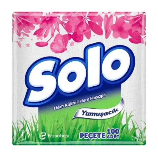 Solo 100'lü Kağıt Peçete