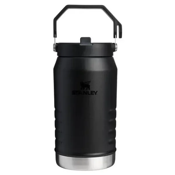Stanley The Iceflow Flip Straw Jug Siyah 1.9 lt Pipetli Termos