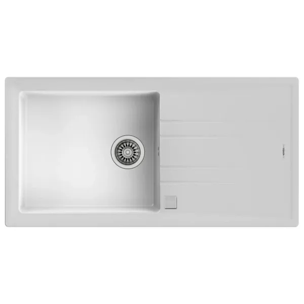 Teka Stone 60 L-TG Beyaz Granit Eviye
