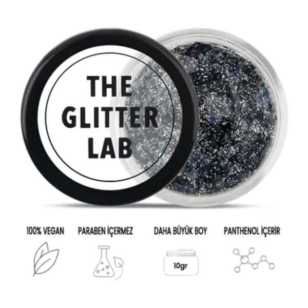 The Glitter Lab Charcoal Jel Vücut Simi