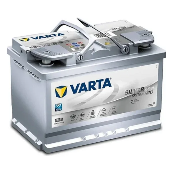 Varta Silver Dynamic E39 Start-Stop Plus AGM 12 V 70 Ah 760 CCA Akü