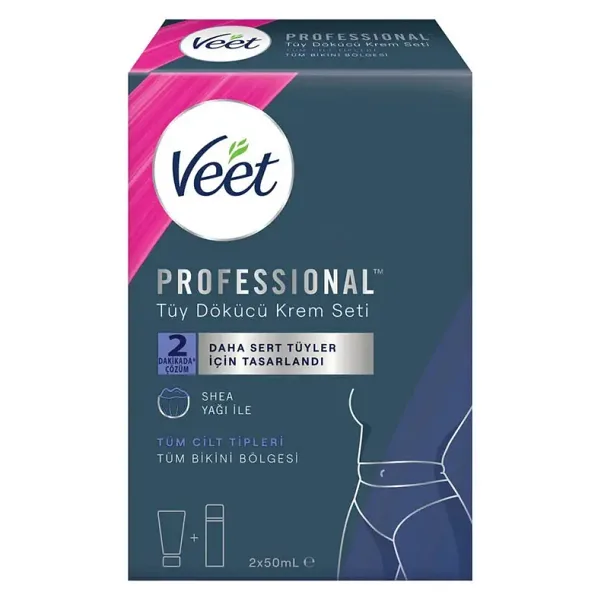 Veet Professional Tüy Dökücü Krem Seti
