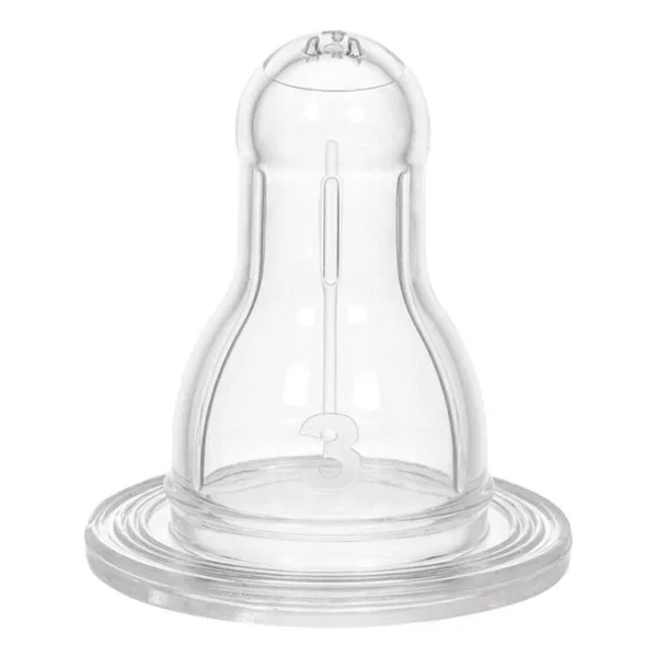 Wee Baby 822 No:3 18 Ay+ Yoğun Akış Silikon Biberon Emziği