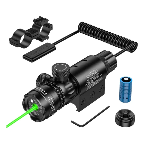 WS-603 Profesyonel Tüfek Bağlantılı Yeşil Lazer 532NM