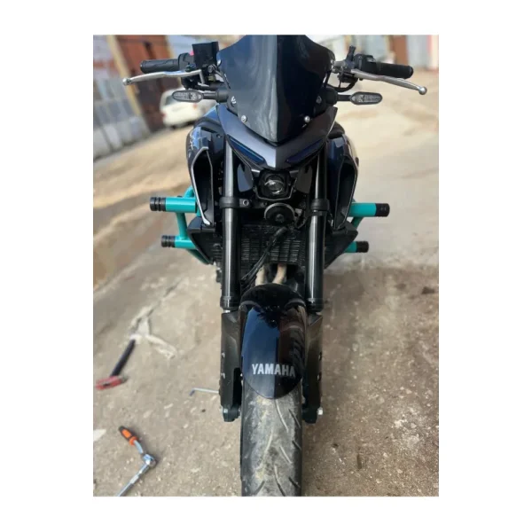 Yamaha MT 25 Özel Üretim 6 Takozlu Açık Mavi Ön Koruma Demiri