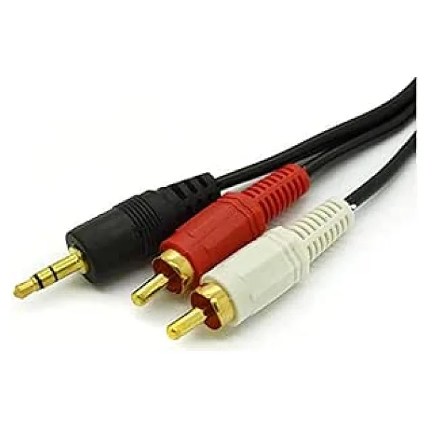 1.5 Metre Aux to RCA Kablo 3.5MM
