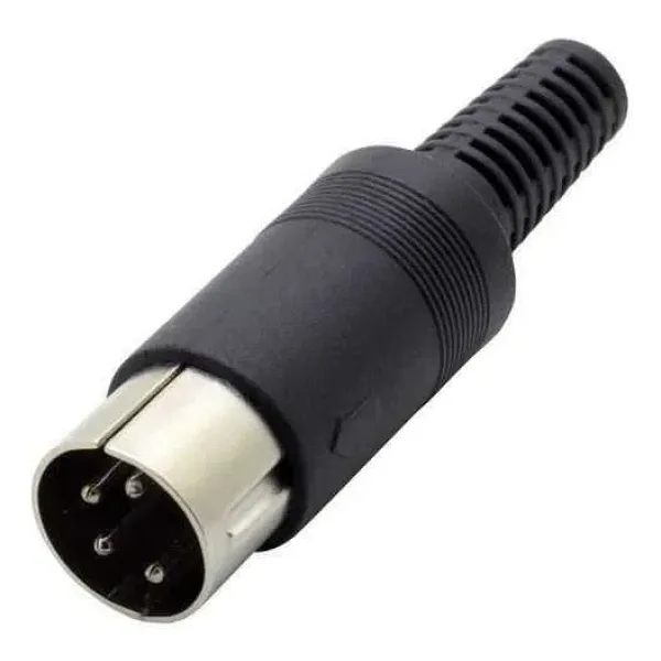 4 Pin Erkek DIN Konnektör