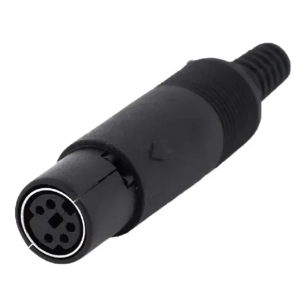 5 Pin Dişi Mini DIN Konnektör