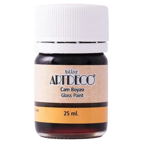 Artdeco Cam Boyası 25 ml Siyah 18