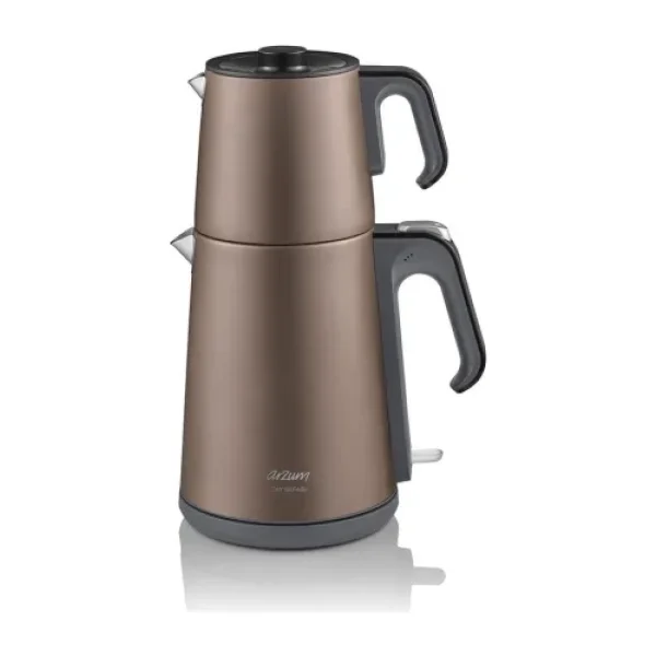 Arzum AR3080-T Çay Sefası Toprak 1650 W Çelik Çay Makinesi