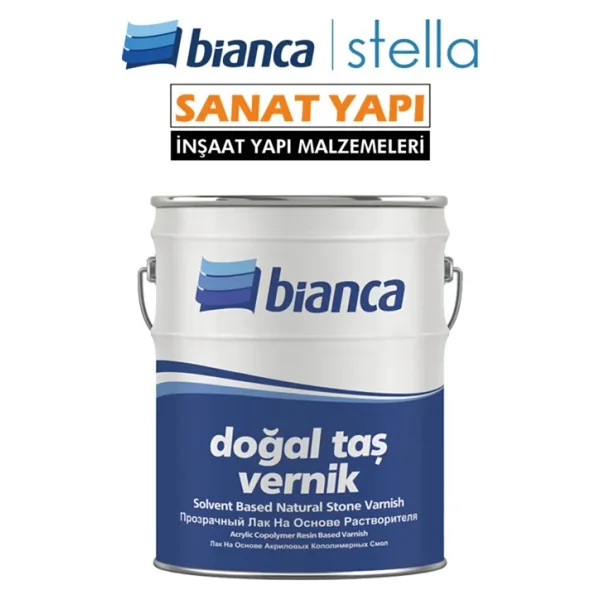 Bianca Doğal 15 lt Taş Vernik
