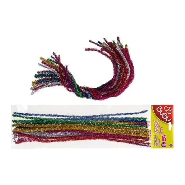 Bu-Bu Şönil By Craftzone Simli 30 Cm 25 Renk Bubu00106