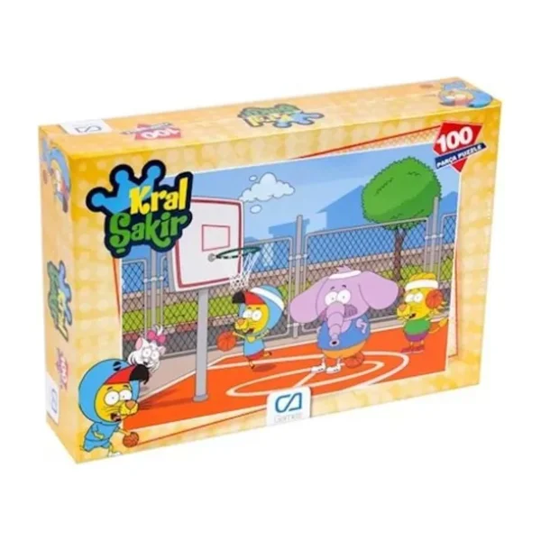 CA Games Kral Şakir Puzzle 100 Parça CA-5068