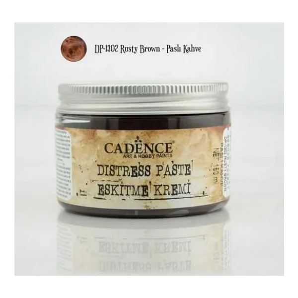 Cadence Eskitme Kremi Paslı Kahve Renk Vintage Etki 150 ml Tüm Yüzeyler İçin